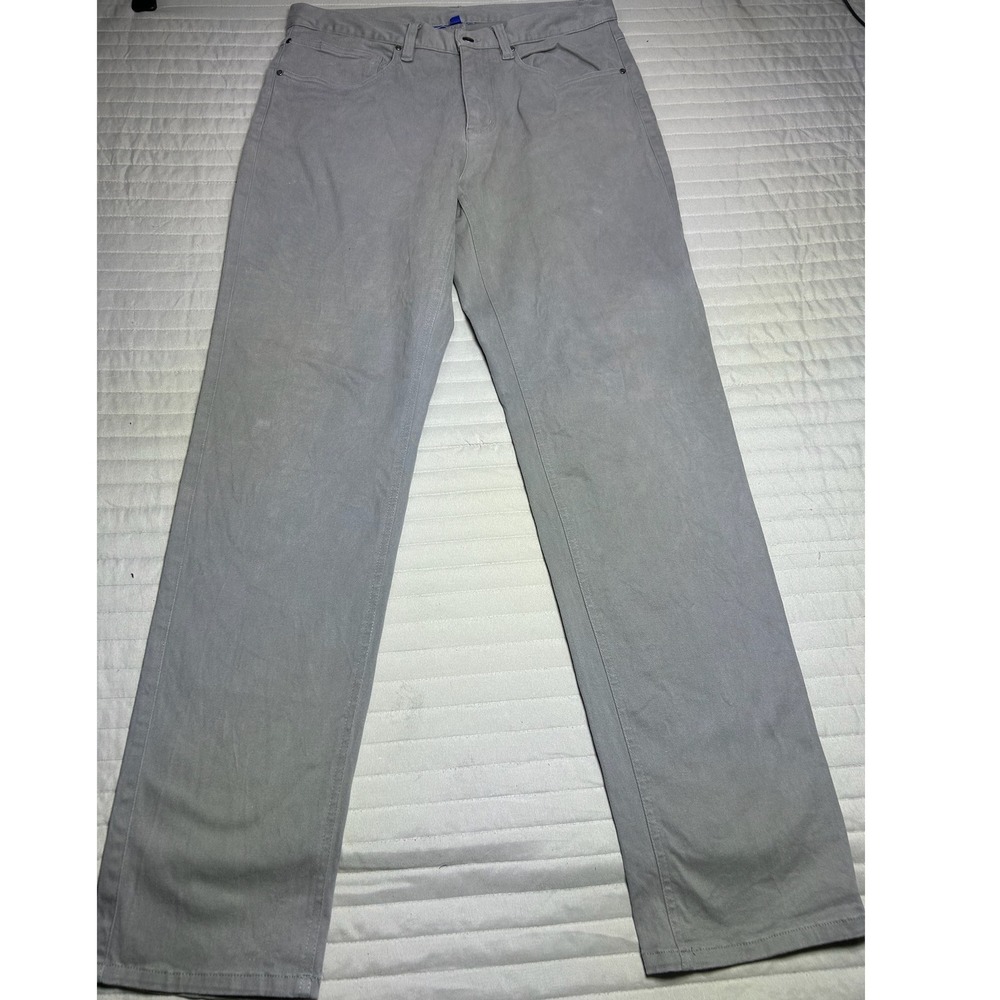 FJ FootJoy Mens Straight Leg 5-Pocket Pants Grey Cotton Blend Size‎ 33x32 - Picture 4 of 13